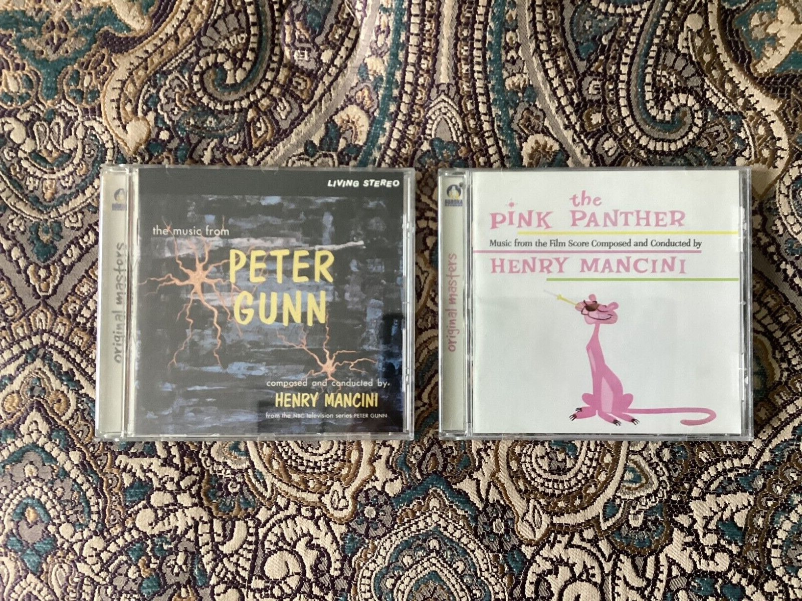 HENRY MANCINI *2 CD Lot* PETER GUNN & THE PINK PANTHER Remasters