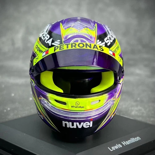 Spark 1/5 Helmet replica Mercedes-AMG F1 Lewis Hamilton British GP 2024 5HF145 - Bild 8 von 13