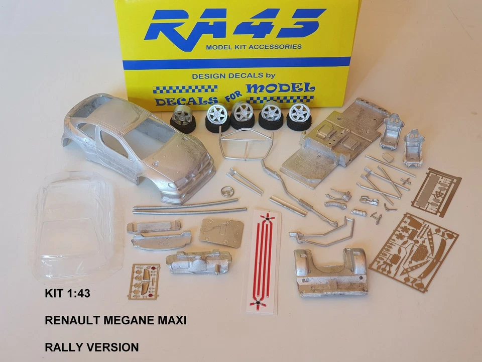 1/43 Renault Megane Maxi Rally Monza 1997 Valentino Rossi - Immagine 2 di 2