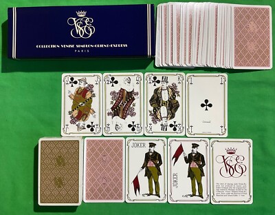 TWIN SET alte Vintage Non Standard * VENEDIG SIMPLON ORIENT EXPRESS Spielkarten