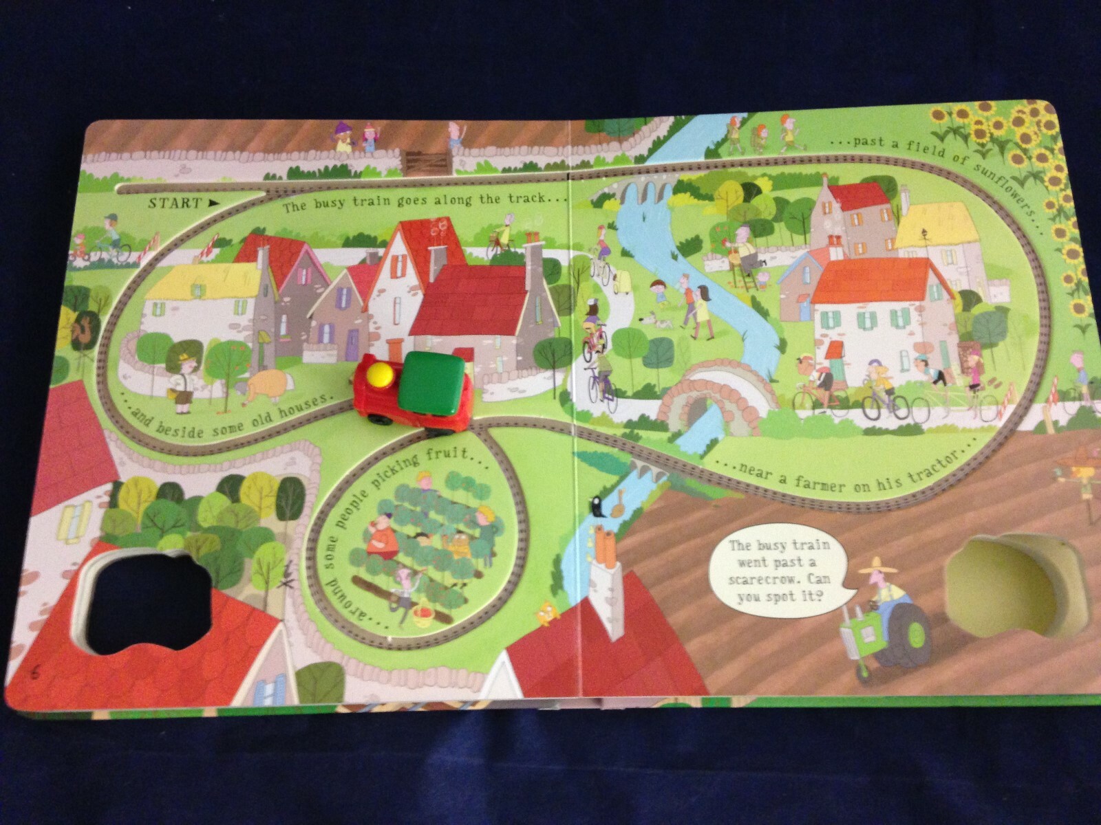 Pullback Busy Train Book w/ 1 train & 4 tracks; Usborne (2012) LN HB 190423 9780794533335 eBay