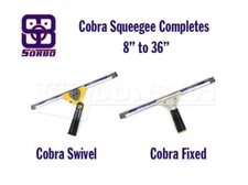 SORBO Cobra Complete Squeegee for Window Cleaning Washing  - ANY SIZE!