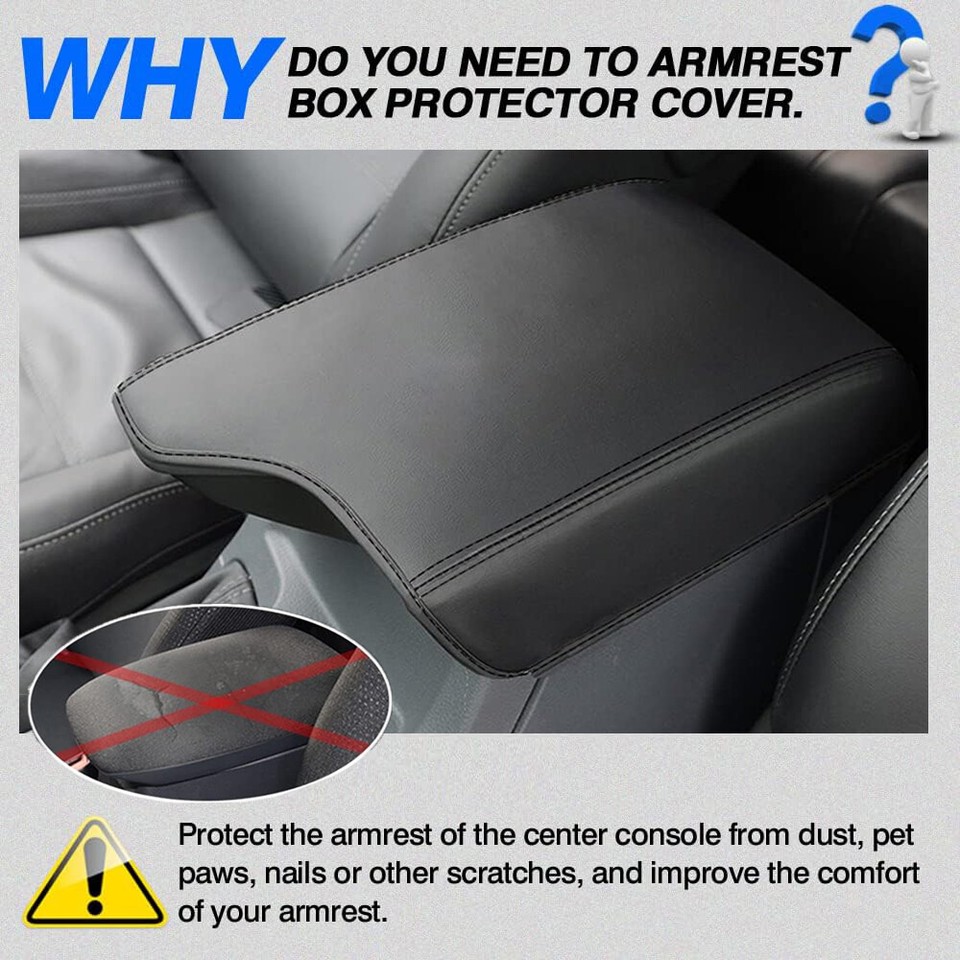 Fits 2019-2024 Ford Ranger Cab Pickup Center Console Lid Armrest - Foto 7