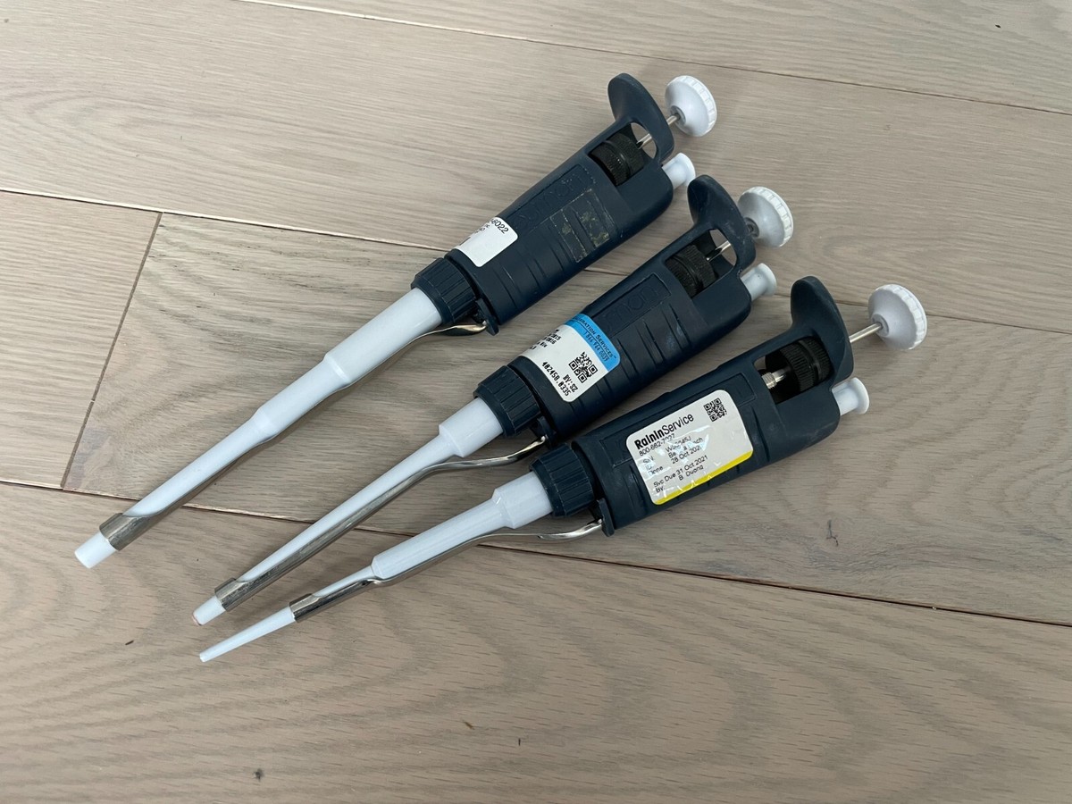 ギルソン P1000 ピペットマン Gilson Pipet pipetman Pipettor pipet set P1000 P20 P200 top zx | eBay