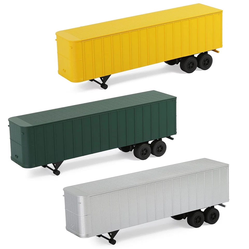 1 Unit Evemodel Trailers HO Gauge 1:87 Model Trailer for Railway Tractor C8766 - Image 2 of 4