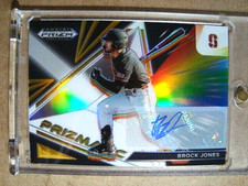 2022 Brock Jones Panini Prizm DP Prizmatic Autograph Gold Prizm RC /10 🔥🔥🔥