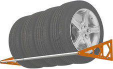 Tire Rack Wall Mount Adjustable 31"-56" Tire Storage Rack Wall Mount Wheel Rack