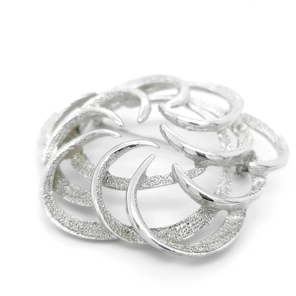 SPILLA firmata SARAH COVENTRY placcato  argento - Immagine 2 di 4