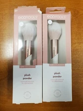 2 Pack: ECOTOOLS Luxe Collection Plush Powder Brush DAMG BOXES W3E
