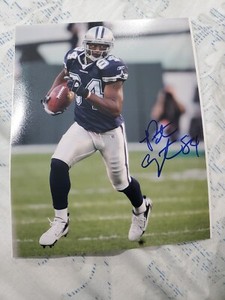 Patrick Crayton Dallas Cowboys Signed 8x10