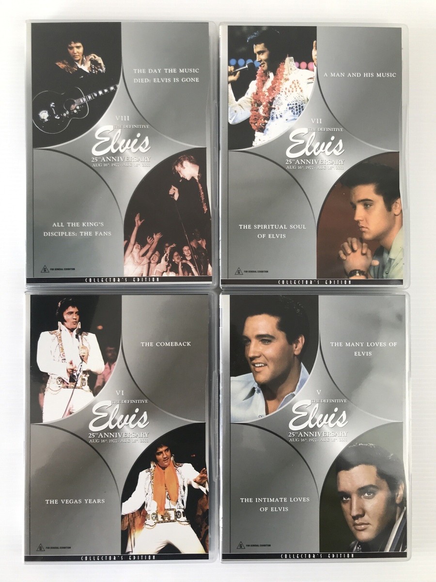ELVIS: THE DEFINITIVE COLLECTION 8枚組DVD Amazon.com: Elvis
