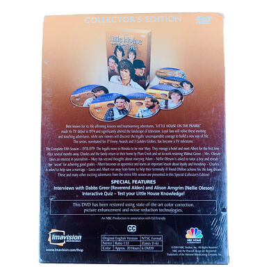 Little House on the Prairie: Season 5 DVD (1978-1979) Complete 6