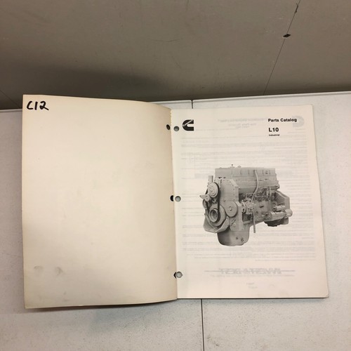 Cummins L10 Industrial Engine Parts Catalog Manual - Picture 2 of 14