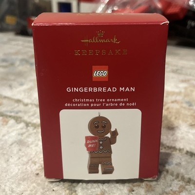Hallmark 2020 Lego Gingerbread Man Dunk Me Mug Keepsake Xmas Ornament NIB