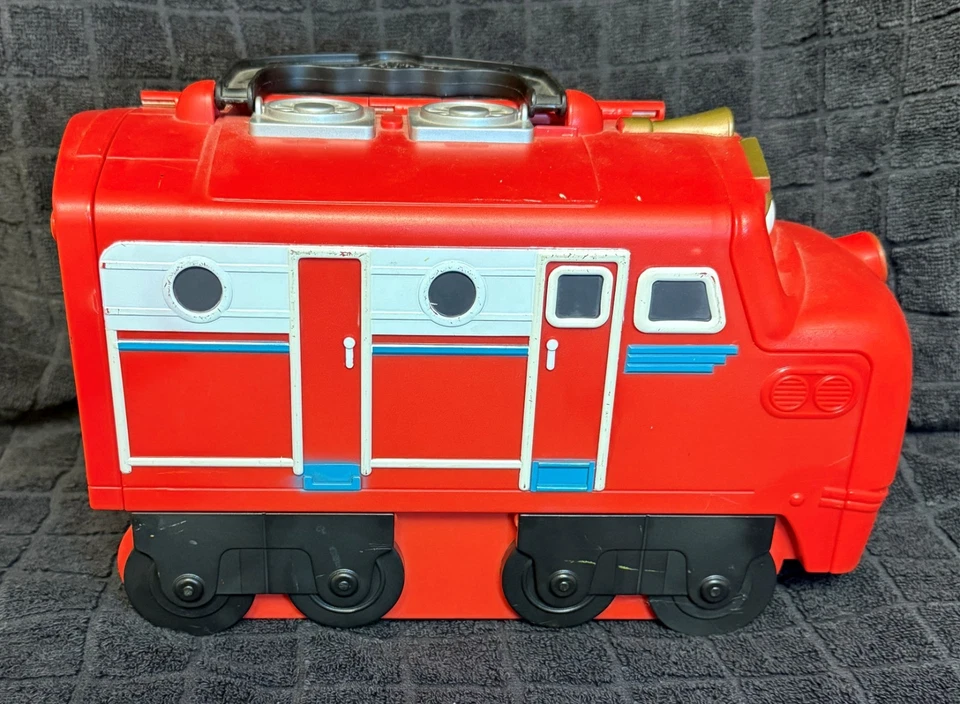 Chuggington Train Case with 17 Diecast Trains, Carry Case, Toy Storage - Image 3 of 4