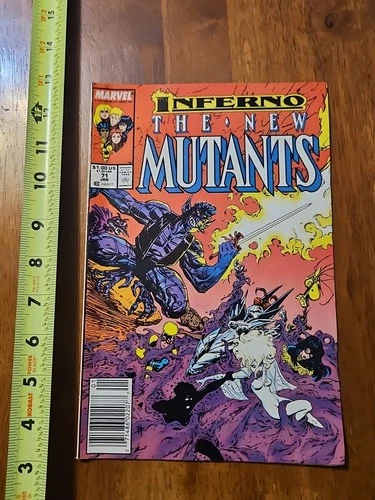 VINTAGE MARVEL COMIC BOOK THE NEW MUTANTS #71 1989
