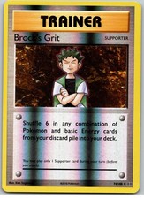Brock's Grit 74/108 Uncommon Evolutions Pokemon Reverse Holo Near Mint