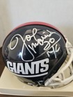 Joe Morris signed Riddell mini helmet — photo 1