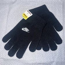 Nike Youth Knitted Fleece Gloves One Size Black