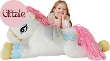 Giant Unicorn Stuffed Animal Plush Toy,Large Big Jumbo Soft Toys,43" Huge Cute P