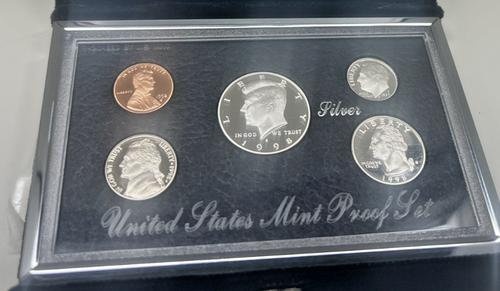 1998 S Premier Silver Proof Set - Picture 2 of 3