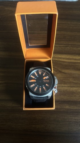 *Rare* Hugo Boss Black & Orange Men's Watch 1513116 - Picture 7 of 8