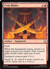 Twin Blades 157 Avatar: The Last Airbender Magic the Gathering