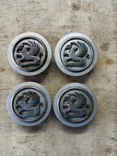 Genuine Set of 4 Vauxhall Corsa Astra Zafira Agila Alloy Wheel Centre Caps....