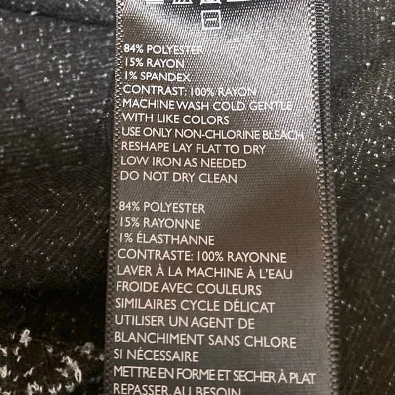 Mini Vestido ceñido al cuerpo Silence + Noise Negro Azul Sin Mangas Espalda Corredora Talla S Foto 4 de 4