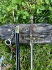 Needle Miniature Metal Game of throne Sword Letter Opener with Sheath — photo 3