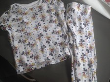 Unisex Disney Myszka Miki Zestaw piżamy, 9-12 miesięcy, F&F *Dobry stan*