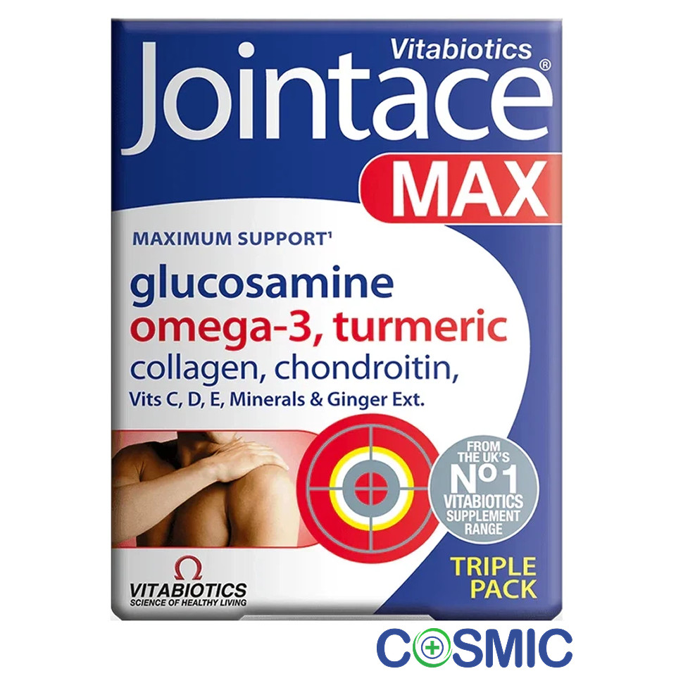 Vitabiotics Jointace Max Tablets 84 Tablets - Glucosamine, Omega 3 & Chondroitin