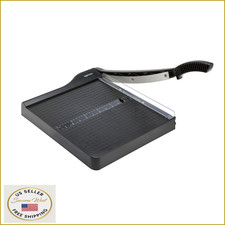 Amazon Basics Heavy-Duty 12" Paper Trimmer Cutter for Office Crafts, 10-Sheet Ca