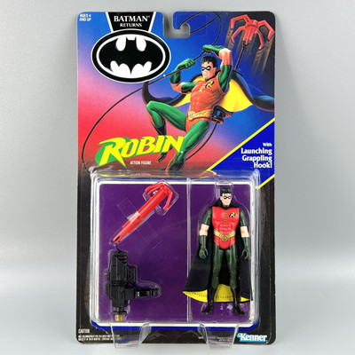 1991 Kenner Batman Returns Robin w/ Launching Grappling Hook Action Figure NEW