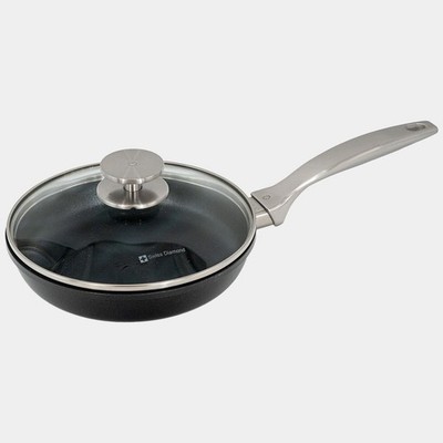Swiss Diamond CHD Nonstick Fry Pan, 9.5-Inch with Lid