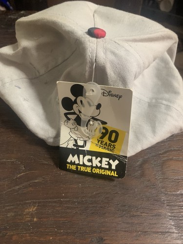 Disney Mickey Mouse Floral Tropical Hawaiian Snapback Trucker Mesh Hat - Picture 2 of 2