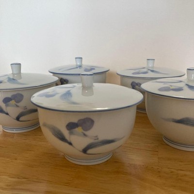 Noritake Young Kamiya Teacup Set 5-Piece Wabi-sabi Style  Compact