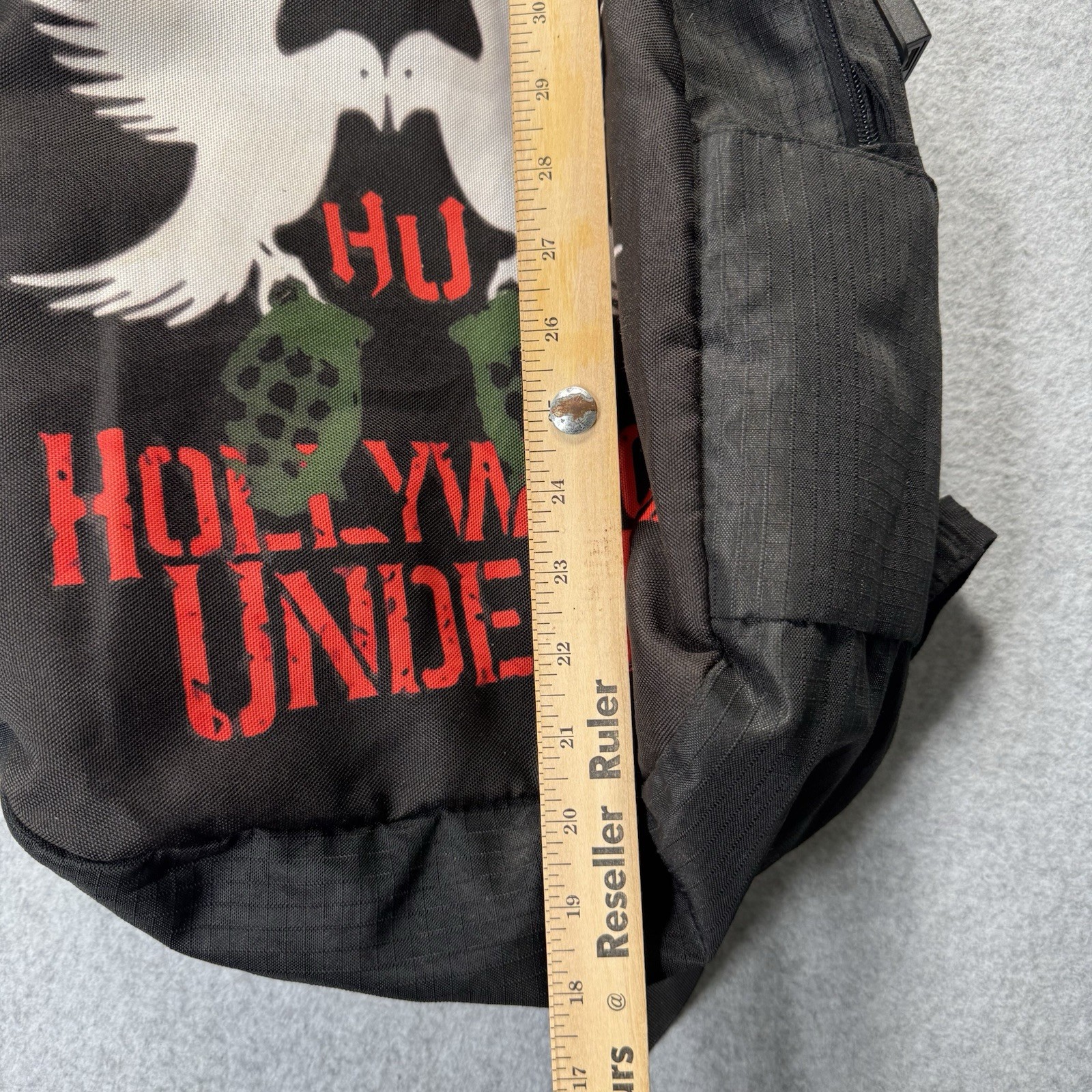 Hollywood Undead Backpack Black Rip Stop EXTEREMLY RARE image 8