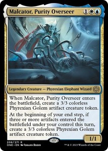 Malcator, Purity Overseer #208/271 (Foil) Phyrexia: All Will Be One