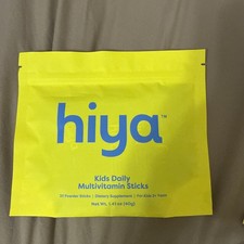 HIYA Kids Multivitamin 15 Essemtial Vitamins  Minerals/ 20 Powder Sticks