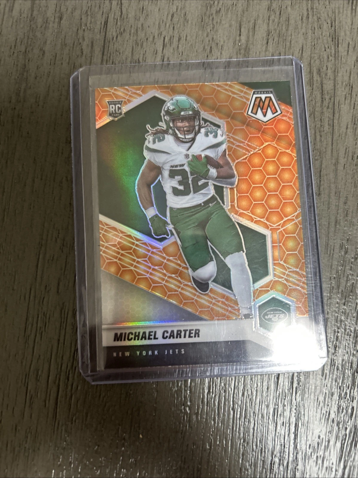 2021 Panini Mosaic - Rookies Michael Carter #335 Honeycomb (RC)