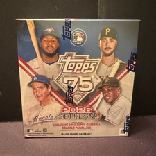 Topps 2026 Topps 75 Series 2 MLB Baseball Trading Card Box - 1 Box