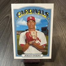 Johan Oviedo RC 2021 Topps Heritage High Number Cardinals #661