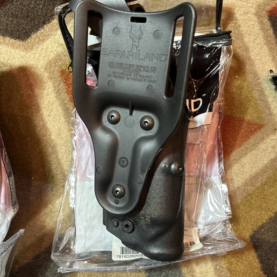 Safariland 6360 ALS/SLS Duty Holster GLOCK 17/22 Streamlight TLR-1HL or SF X300U - Image 4 of 4