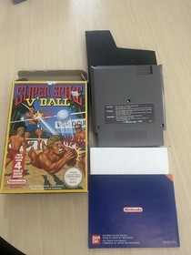 Nintendo Super Spike V'Ball - Nintendo NES PAL 1985 NES-PVJ + manuel