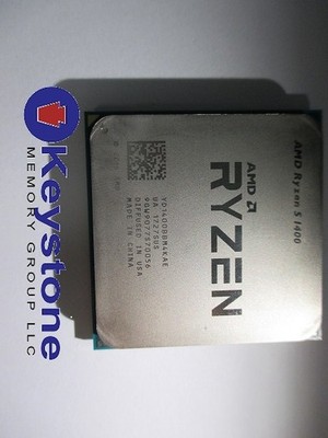 AMD Ryzen 5 1400 Processor YD1400BBM4KAE 3.2GHz Quad-Core Socket AM4 *km