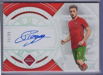 2022 National Treasures Road To World Cup Diogo Jota On Card Auto 99/99 Forever