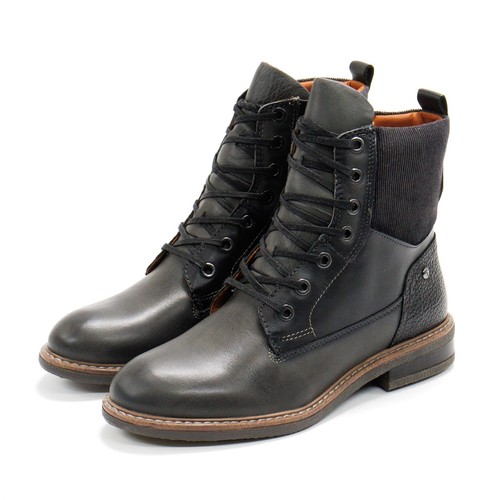 Botines Pikolinos Aldaya W8J de cuero con cordones para mujer - Imagen 2 de 6