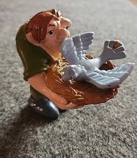 Vintage Disney The Hunchback Of Notre Dame Figure Quasimodo Bird 3.25" PVC