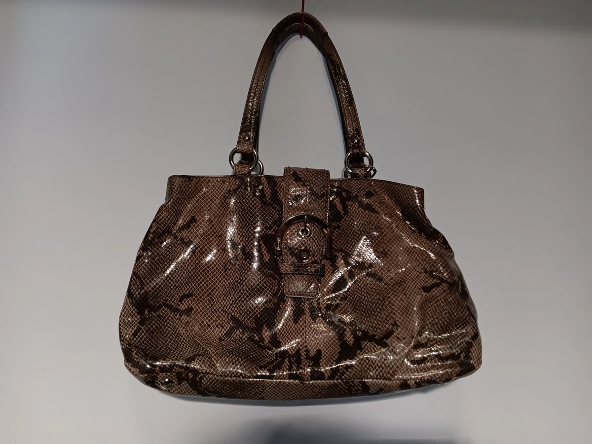 Coach Python Bags & Handbags for Women for sale | eBay